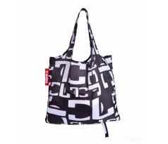 Nákupní skládací taška k opakovanému použití, CITYBAG MONOGRAM