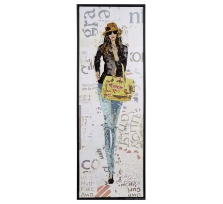 Obraz FASHION WOMAN, v klobouku
