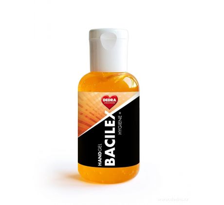 Čisticí gel na ruce s vysokým obsahem alkoholu, 50 ml, HANDGEL BACILEX HYGIENE+