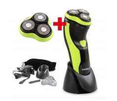 dobíjecí, 4D SHAVER, SYSTEMAT, zelený