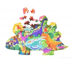 105 ks PUZZLE DINOSAUŘÍ SVĚT