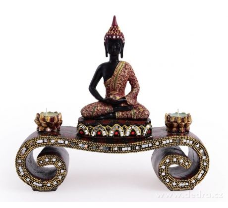 BUDDHA, dekorativní socha
