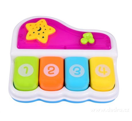Dětské  MINI PIANO, s projekcí hvězdné oblohy