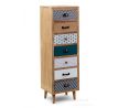 Komoda ELEGANT, se 7 šuplaty