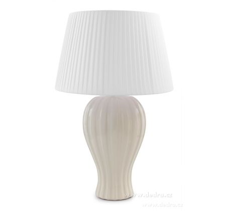 BELL XXL stolní lampa, krémová - výška 62 cm