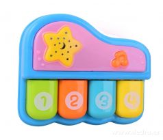 Dětské MINI PIANO, s projekcí hvězdné oblohy