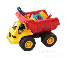 Velké nákladní auto, 7dílná sada na písek