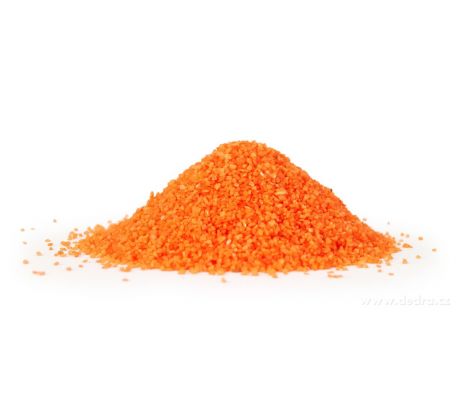 Dekorativní písek, oranžový, 400g