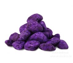 Dekorativní kameny, fialové, 500g