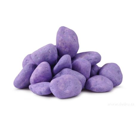 Dekorativní kameny, levandulové, 500g