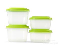 4ks sada potravinových boxů, 2x 1200ml,2x 1600ml