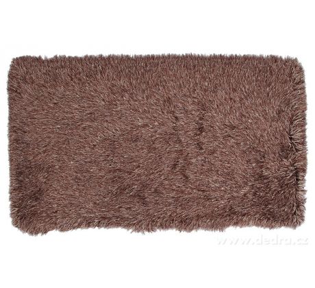 9CM LONGHAIR KOBEREC, hnědo krémový,80x150 cm