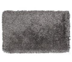 9CM LONGHAIR KOBEREC, stříbno černý,140x200 cm