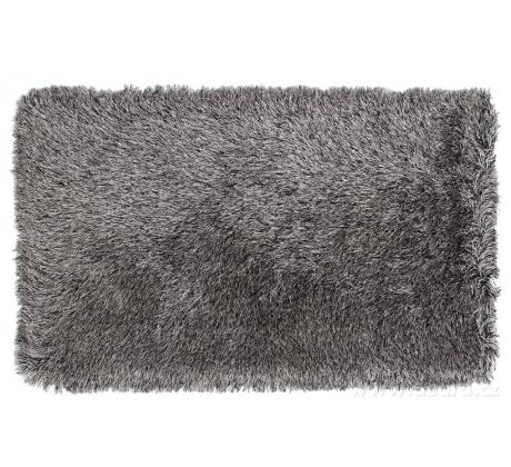 9CM LONGHAIR KOBEREC, stříbrno černý,160x230 cm