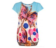 pink/blue butterfly