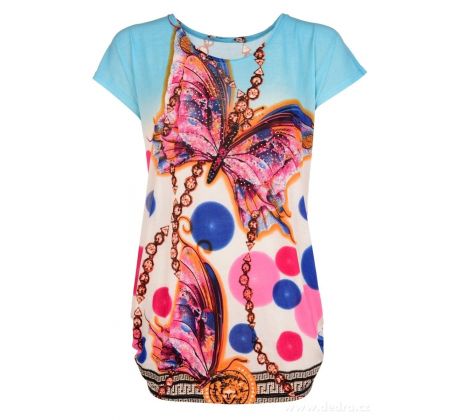 pink/blue butterfly