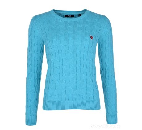Dámský bavlněný svetr COTTON CHARMANTÉ, mintová melange