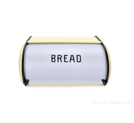 Kovový chlebník BREAD, vanilkový