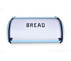 Kovový chlebník BREAD, tyrkysový