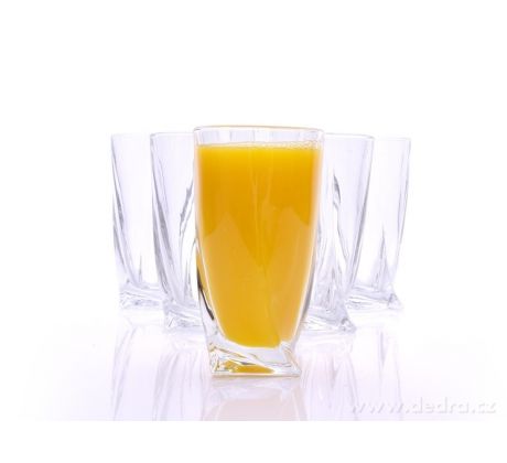 6 ks sada sklenice TWIST, 300 ml