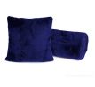 XXL ROYAL LAGOON VELVET PŘEHOZ královsky modrý