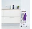 Pojízdný regál SLIM STEEL 21 cm do úzkých prostor, 3 patrový