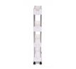 Pojízdný regál SLIM STEEL 12 cm do úzkých prostor