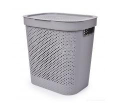 45 cm úložný koš s vyklápěcím víkem WASH STATION