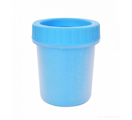 na čištění tlapek mazlíčků, modrá