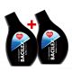 SADA 1+1 | BACILEX | WC gel s 65 % alkoholu | hygienická čistota bez chlóru