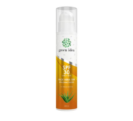 Green idea Aloe vera sun - opalovací mléko SPF 30