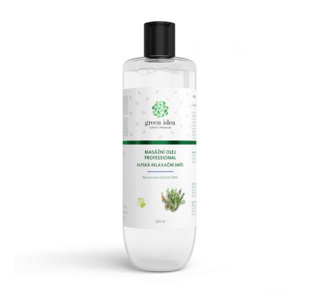 Green idea Alpská relax. směs mas. olej 500 ml