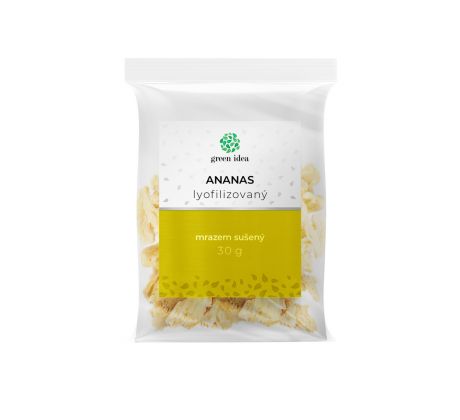 Green idea Ananas lyofilizovaný
