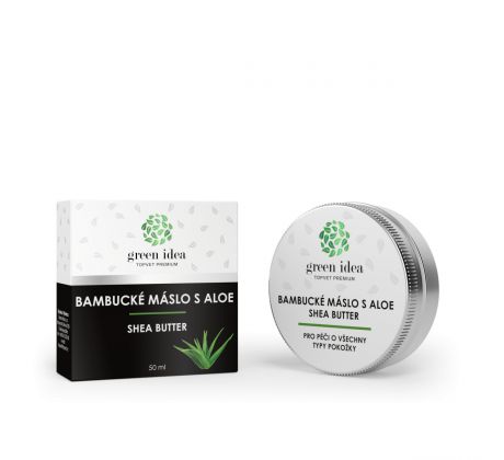 Green idea Bambucké máslo s aloe