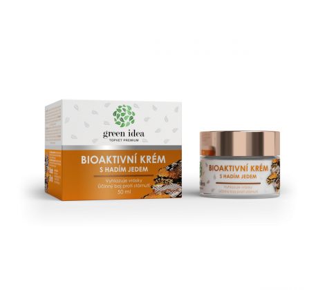 Green idea Bioaktivní krém s hadím jedem
