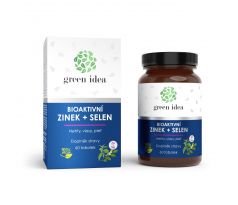 Green idea Bioaktivní zinek+selen - tobolky