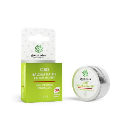 Green idea CBD balzám na pery