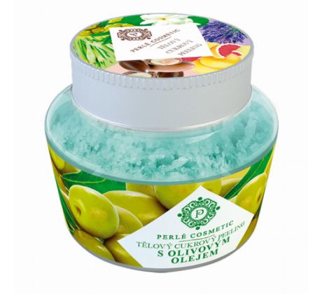 Green idea Cukrový peeling s olivovým olejem