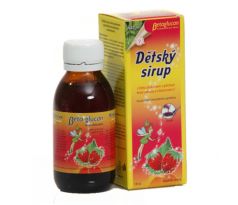 Liečive rastliny Dětský sirup s příchutí lesní jahody a vitam. C