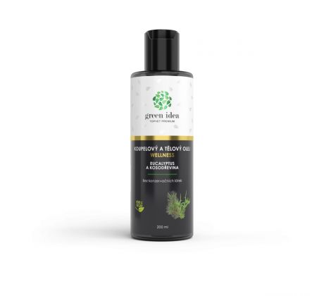 Green idea Eucalypt a kosodřevina - koupelový a tělový olej