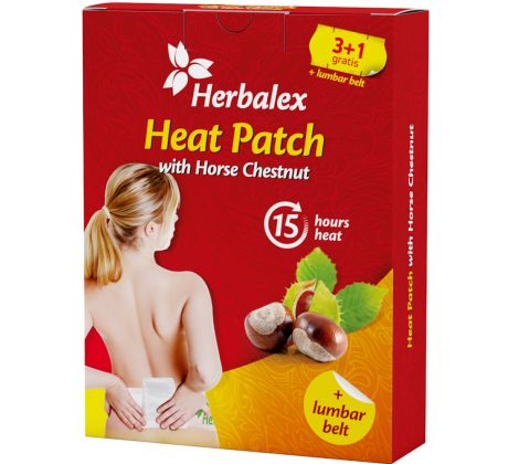Herbamedicus GmbH Herbalex – Hřejivá náplast s kaštanem