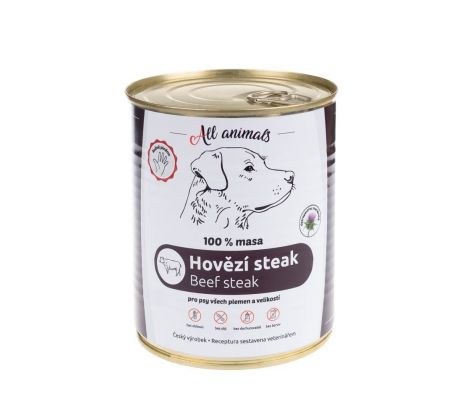 All Animals Hovězí steak 800 g