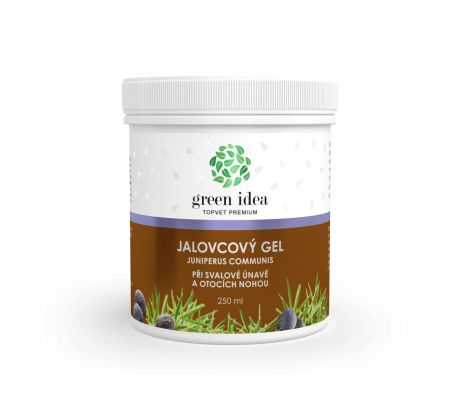 Green idea Jalovcový masážní gel