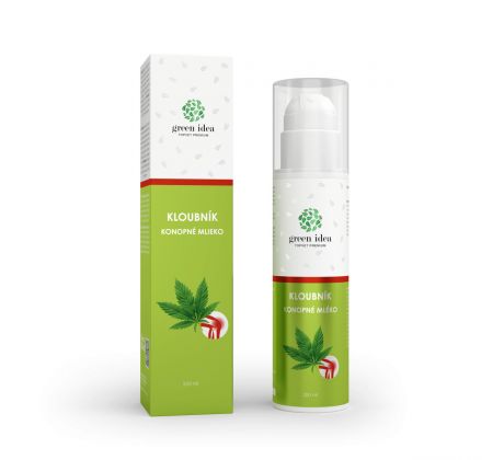 Green idea Kloubník - konopné mléko