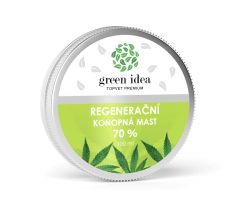 Green idea Konopná regenerační mast 70%