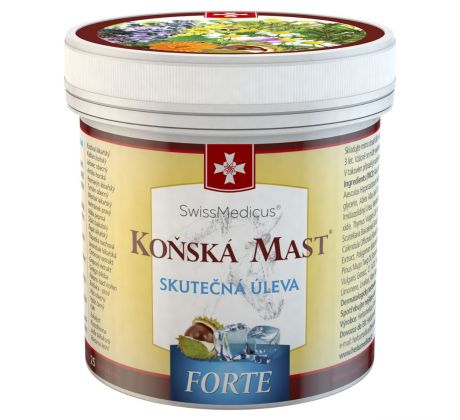 Herbamedicus GmbH Koňská mast forte chladivá