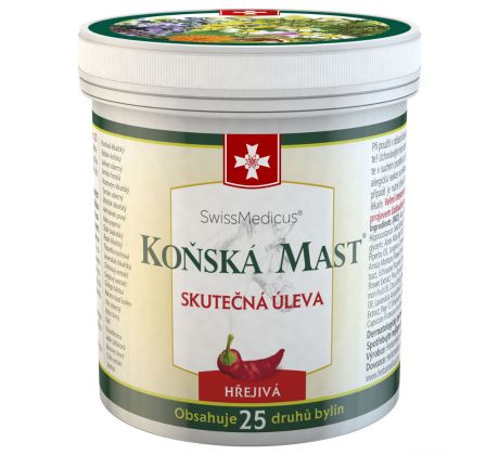 Herbamedicus GmbH Koňská mast hřejivá