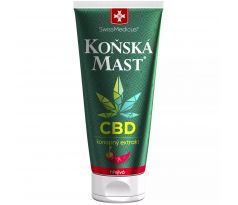 Herbamedicus GmbH Koňská mast s CBD hřejivá