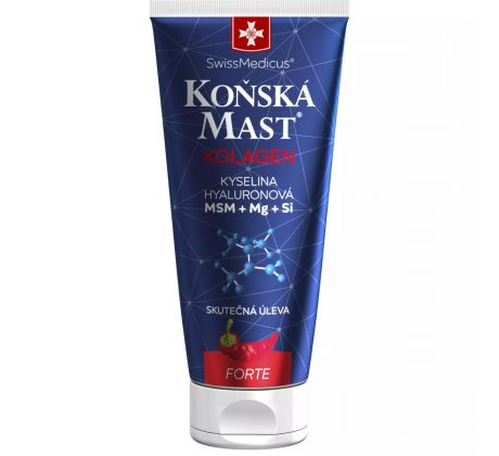 Herbamedicus GmbH Koňská mast s kolagenem forte hřejivá