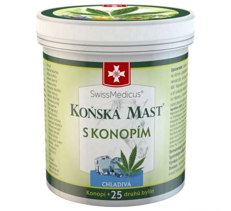 Herbamedicus GmbH Koňská mast s konopím chladivá